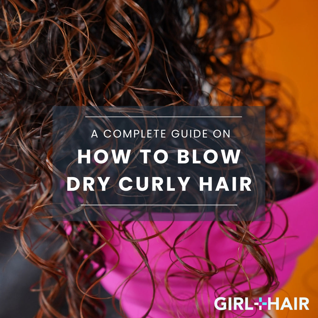 How to do best sale a curly blow dry