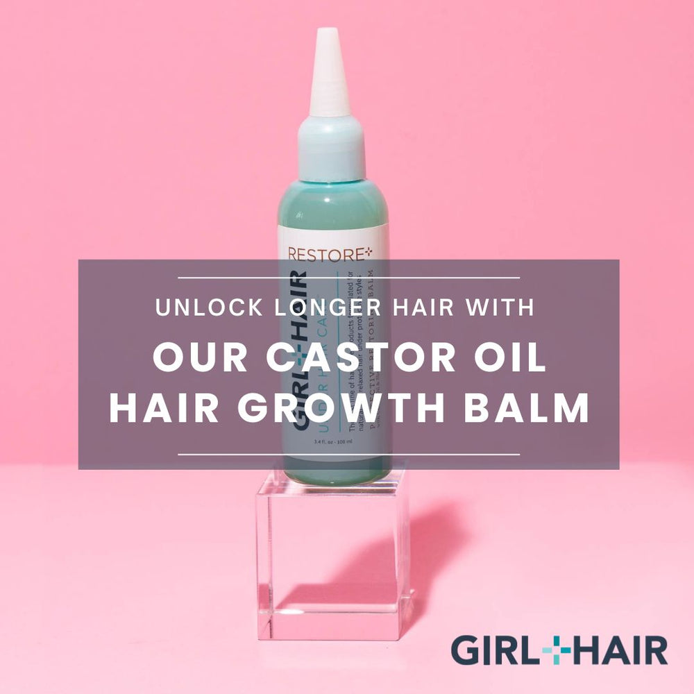 Unlock Stronger, Longer Hair with Our Castor Oil Hair Growth Balm