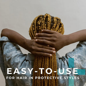 GIRL+HAIR Protective Style travel kit for use while on the go