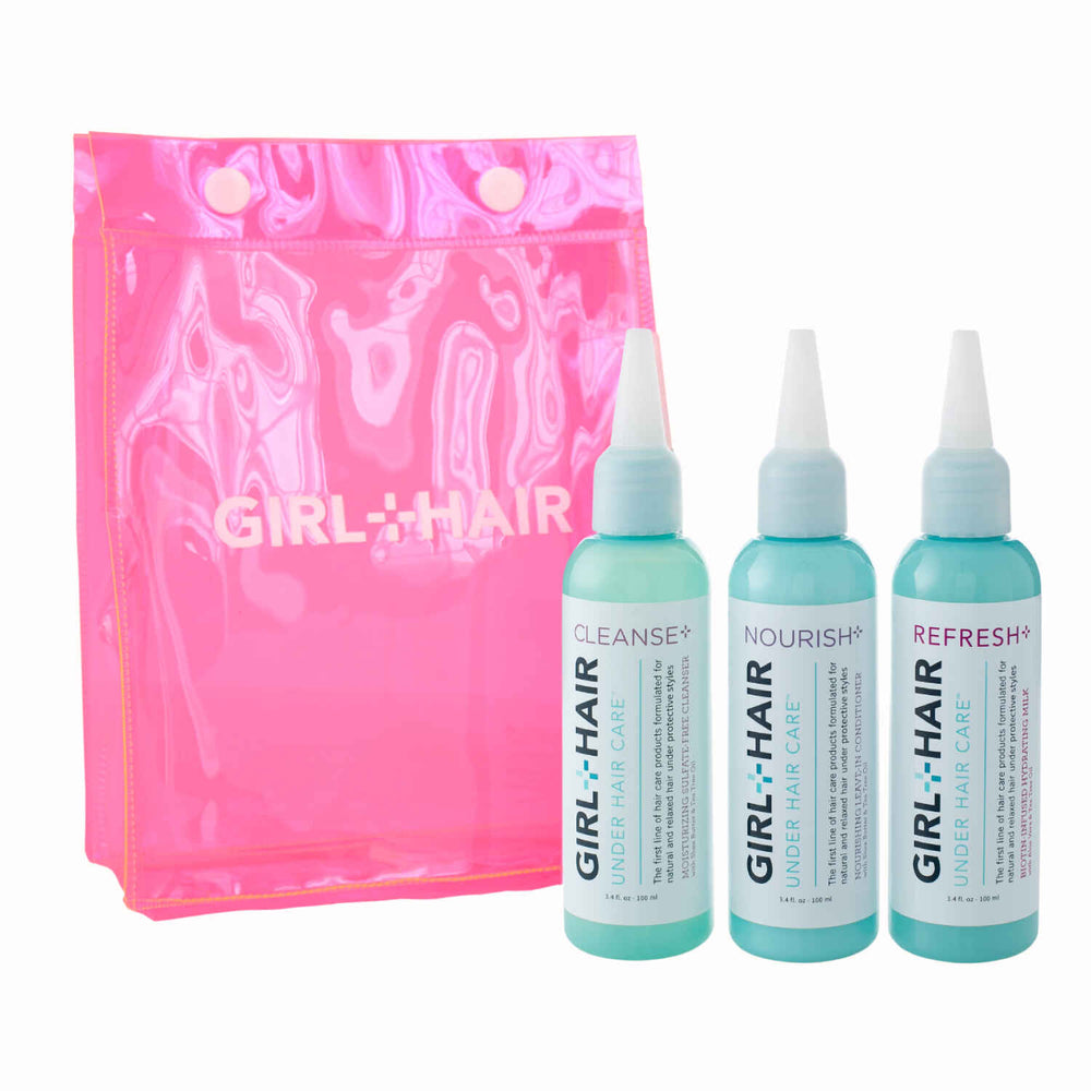 Under Hair Care Travel Kit For Protective Styles | GIRL+HAIR