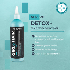 A dermatologist-formulated conditioner infused with chamomile, tea tree, and neem oils by Girl and Hair 