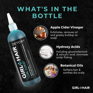 Apple Cider Vinegar + Charcoal Water-To-Foam Shampoo - GirlandHair Natural Hair Care 