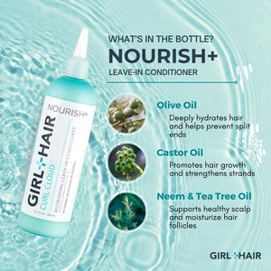 NOURISH+ Leave In Conditioner - GirlandHair Natural Hair Care 