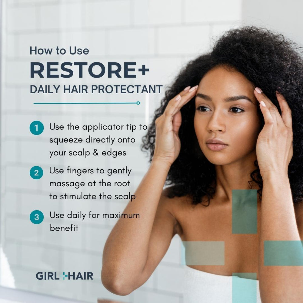 RESTORE+ Daily Hair Balm - GirlandHair Natural Hair Care 